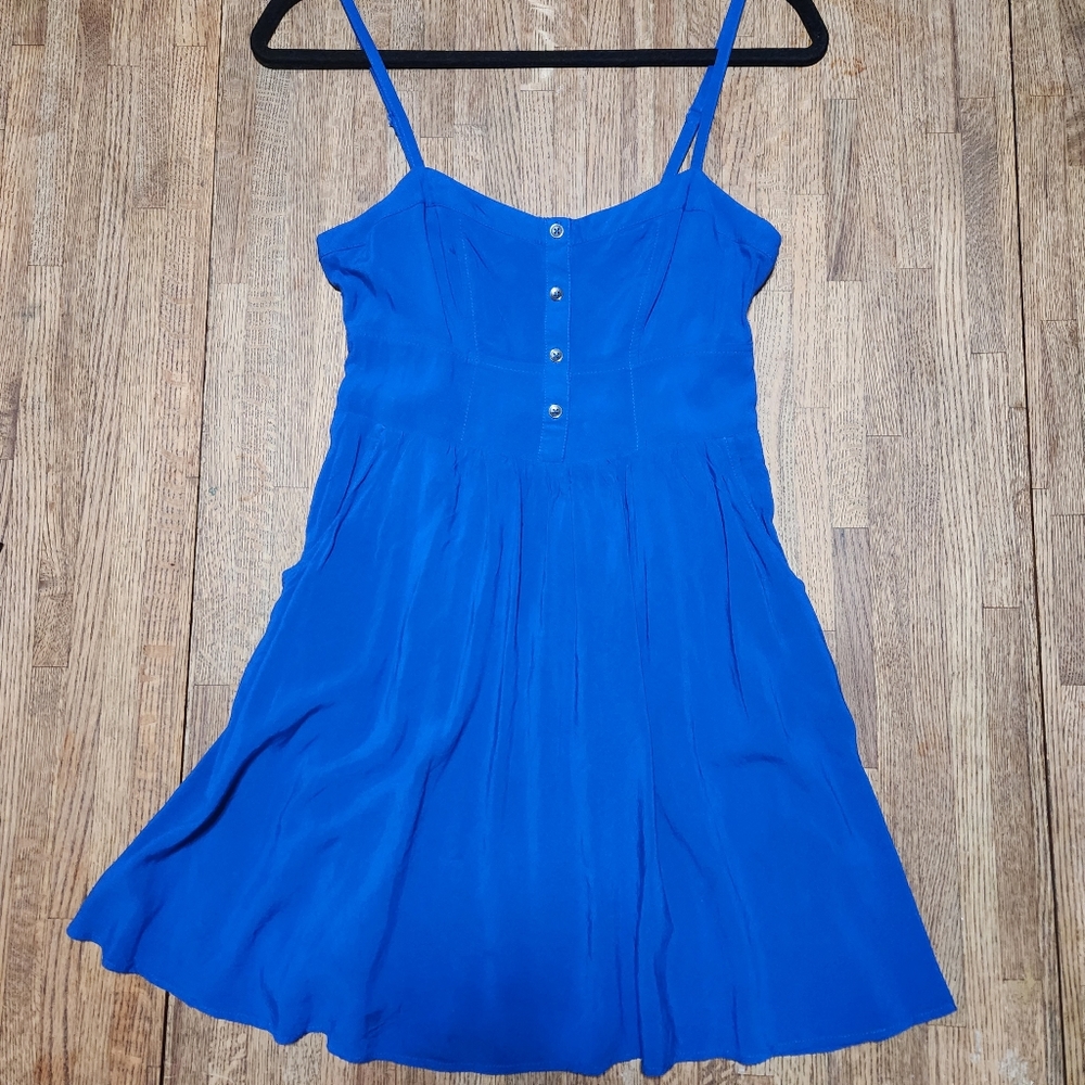 Express Blue Cami Sundress XS